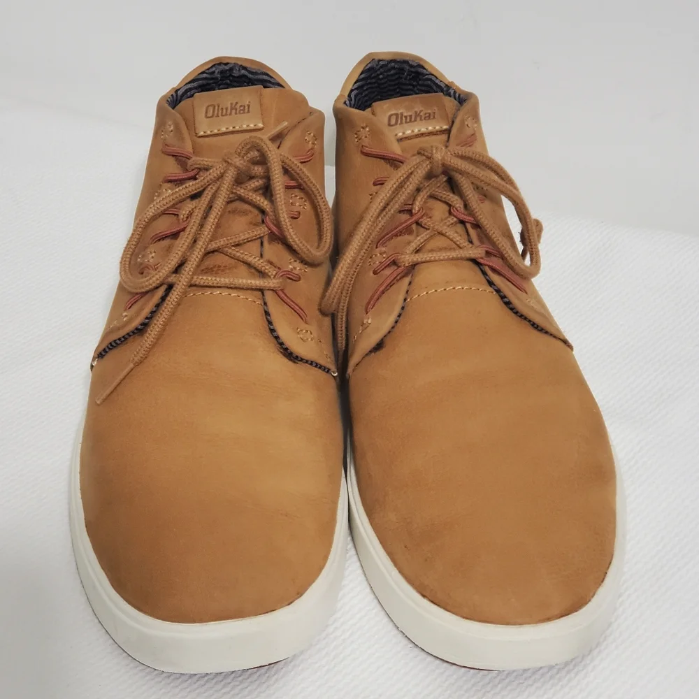 Olukai Nana Hele Casual Lace Up Boots Mens 9.5